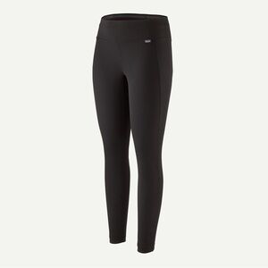 Patagonia Baselayer Leggings Sz M EUC Black Full Length Lightweight